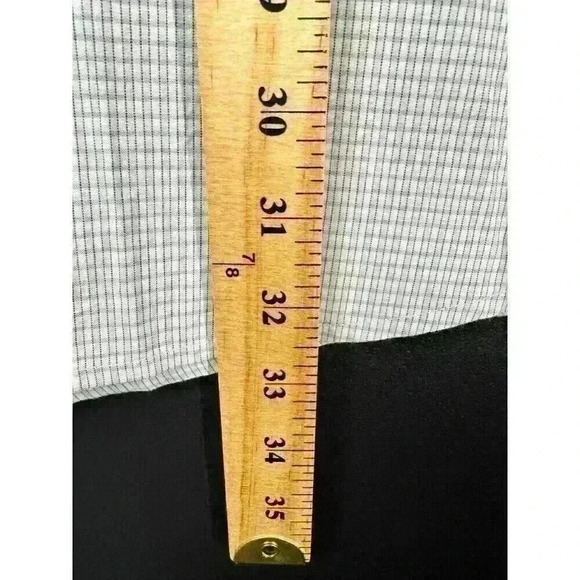 Columbia Button Up Shirt Mens XL Gray Plaid Short Sleeve Outdoors Workwear - Picture 7 of 7